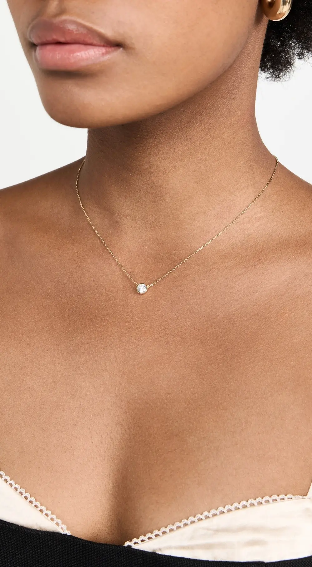 SHASHI Solitaire Necklace