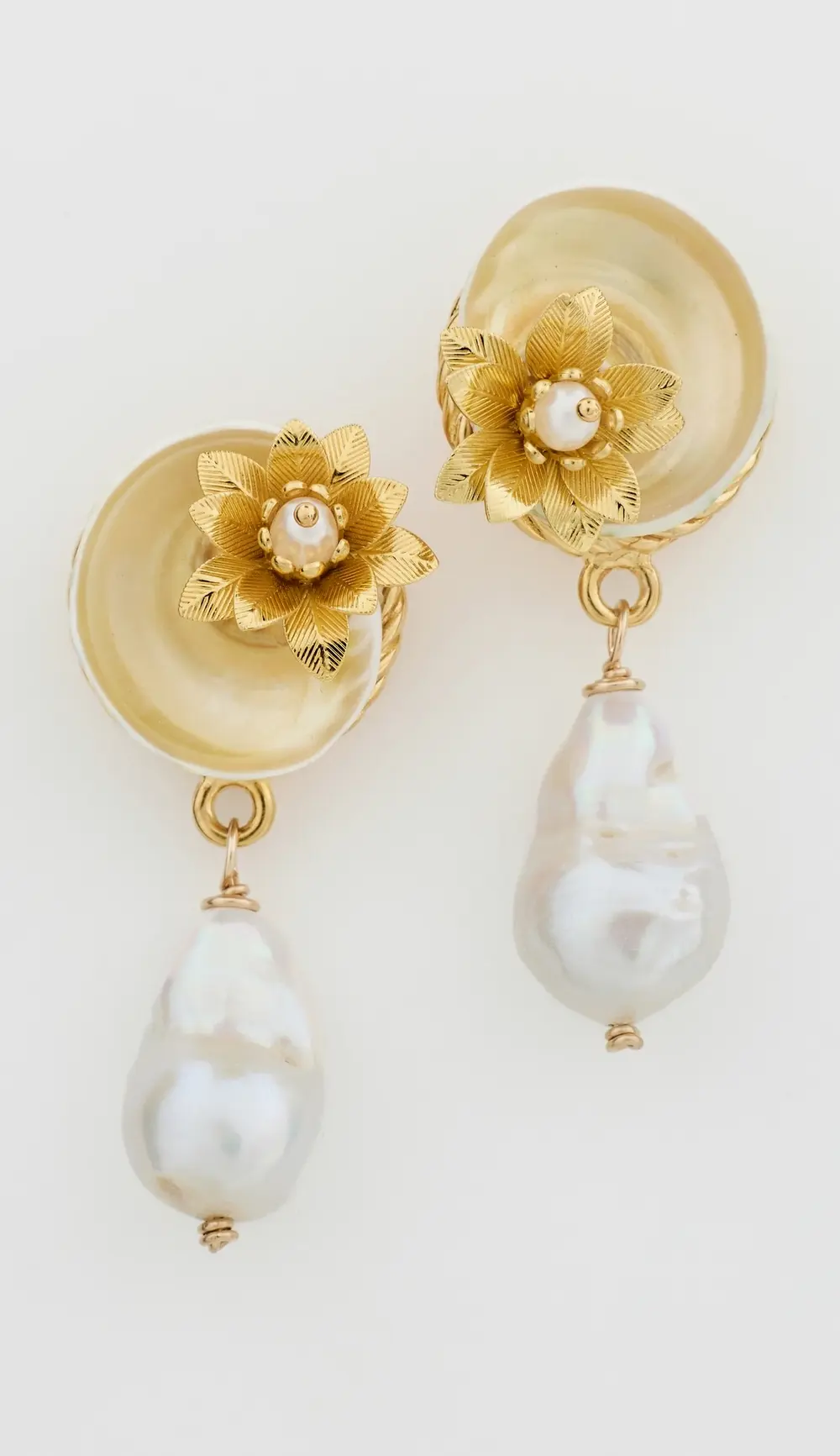 Brinker + Eliza Coconut Drift Earrings