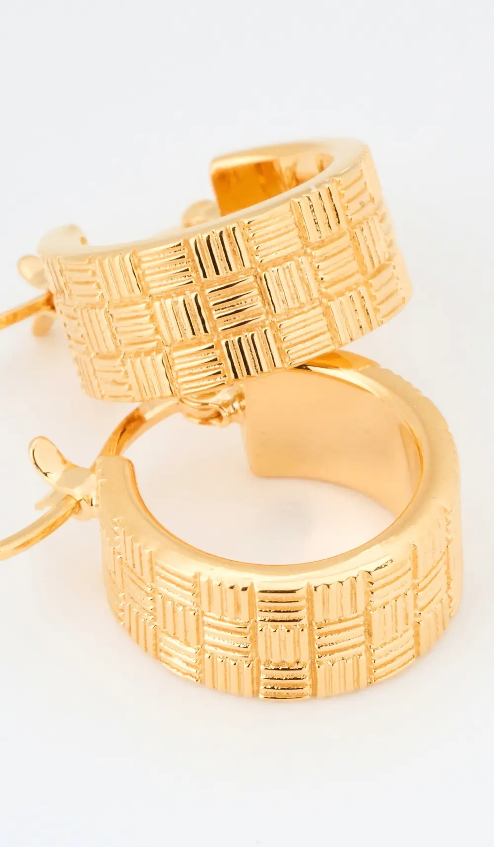 Gwen Beloti Small Woven Hoops