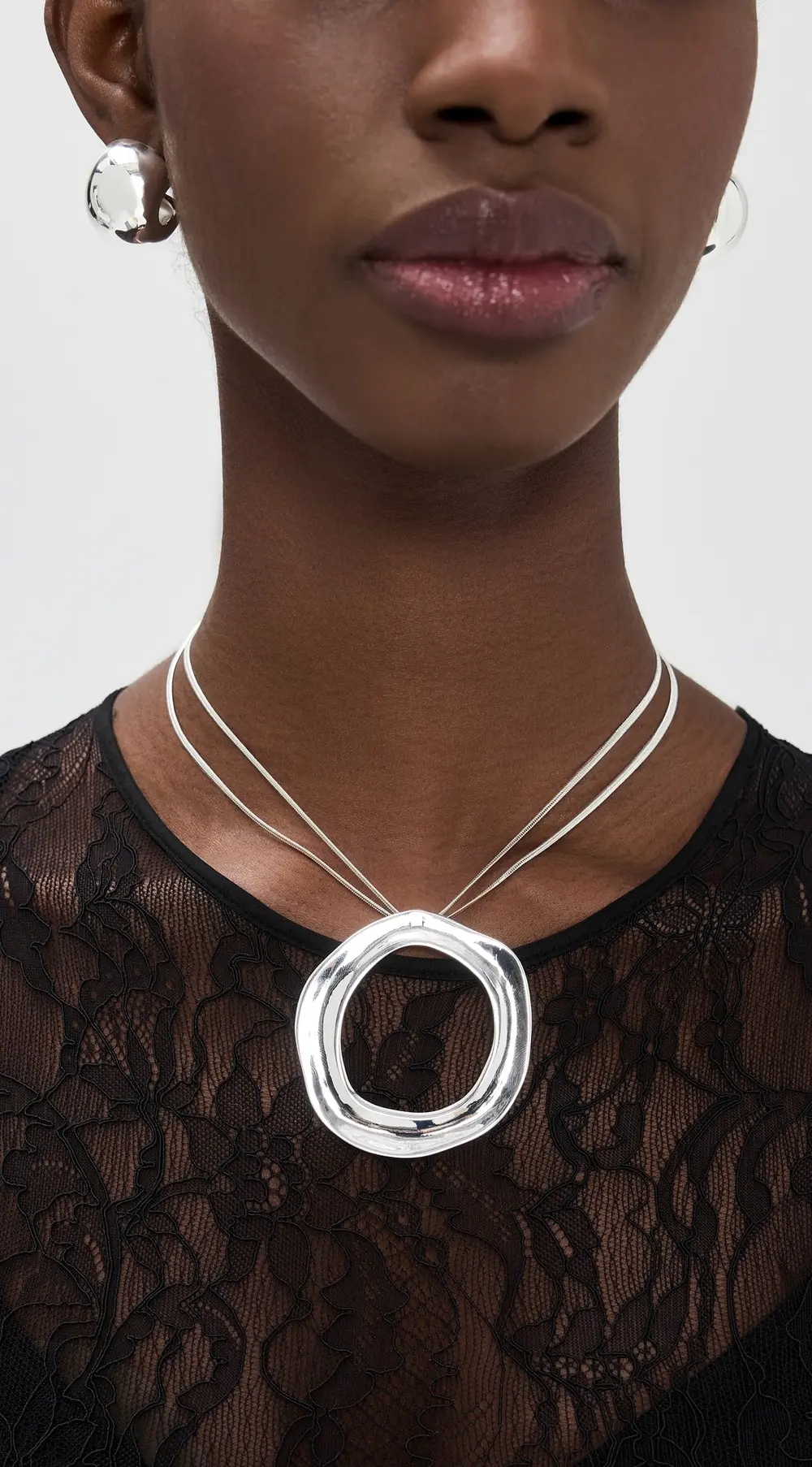 Ettika Open Circle Necklace