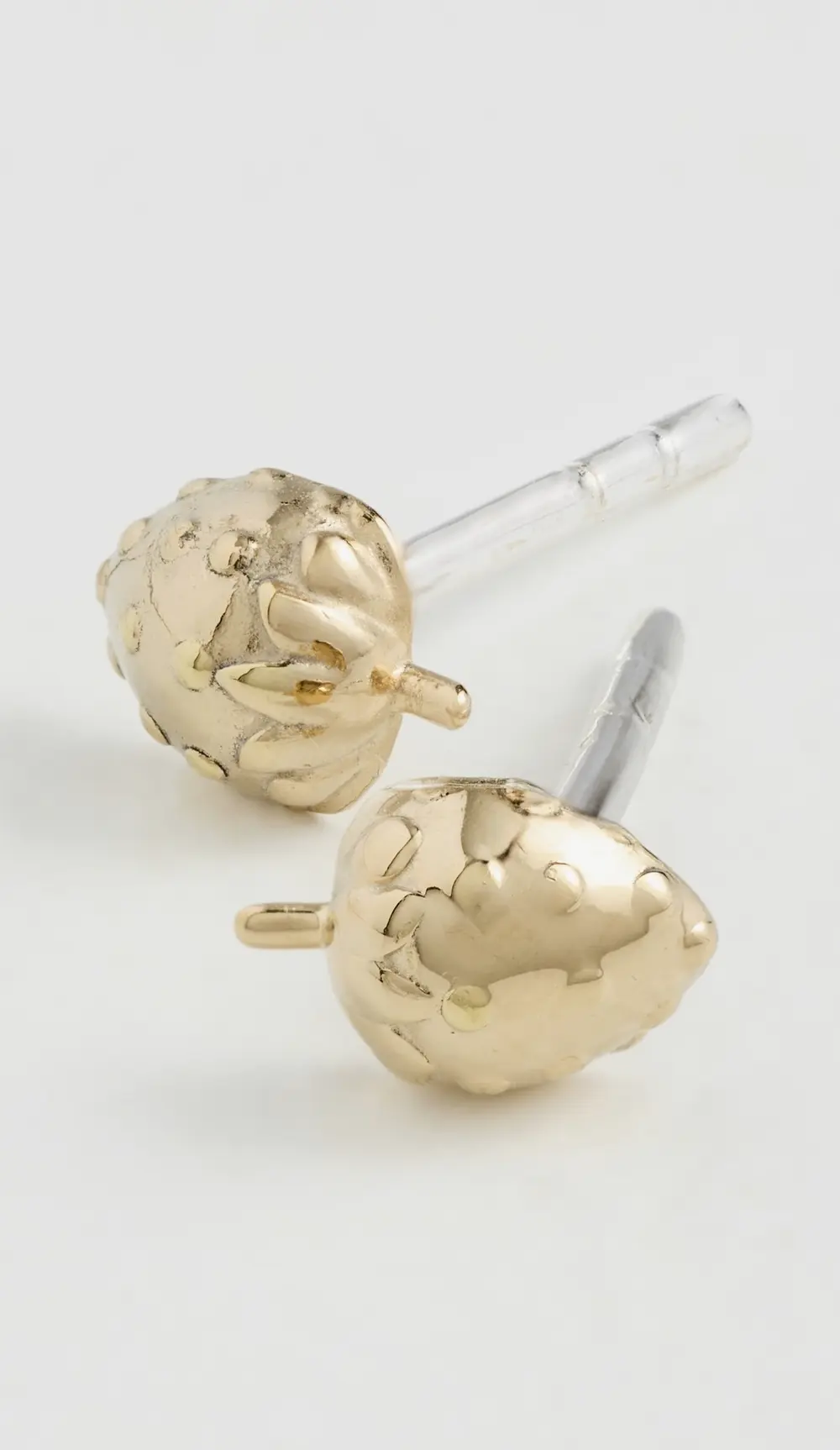 Madewell Demi-Fine Strawberry Stud Earrings