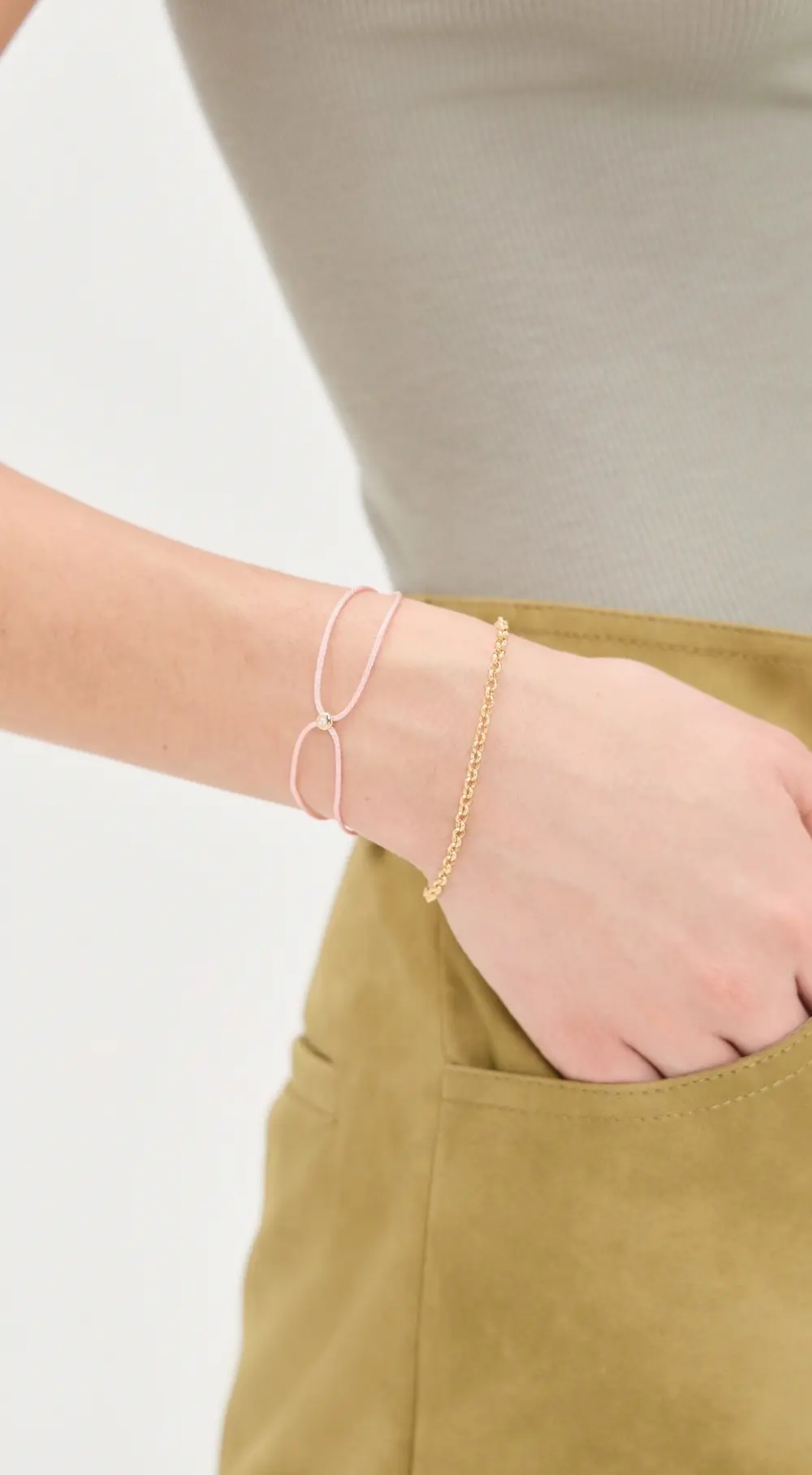 EF Collection 14k Rolo Chain Bracelet