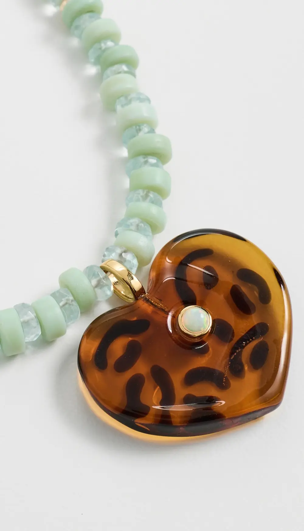 Lizzie Fortunato Pia Necklace In Leopard