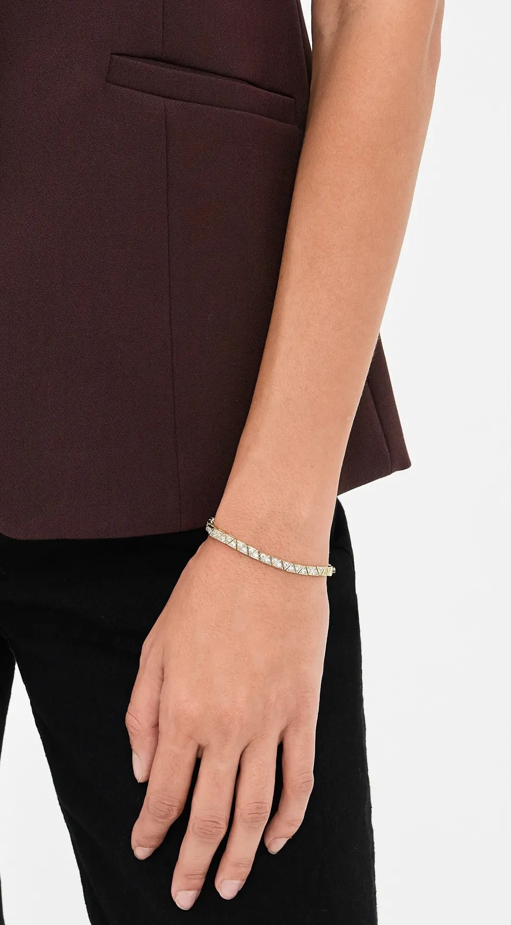 SHASHI Trigono Tennis Bracelet