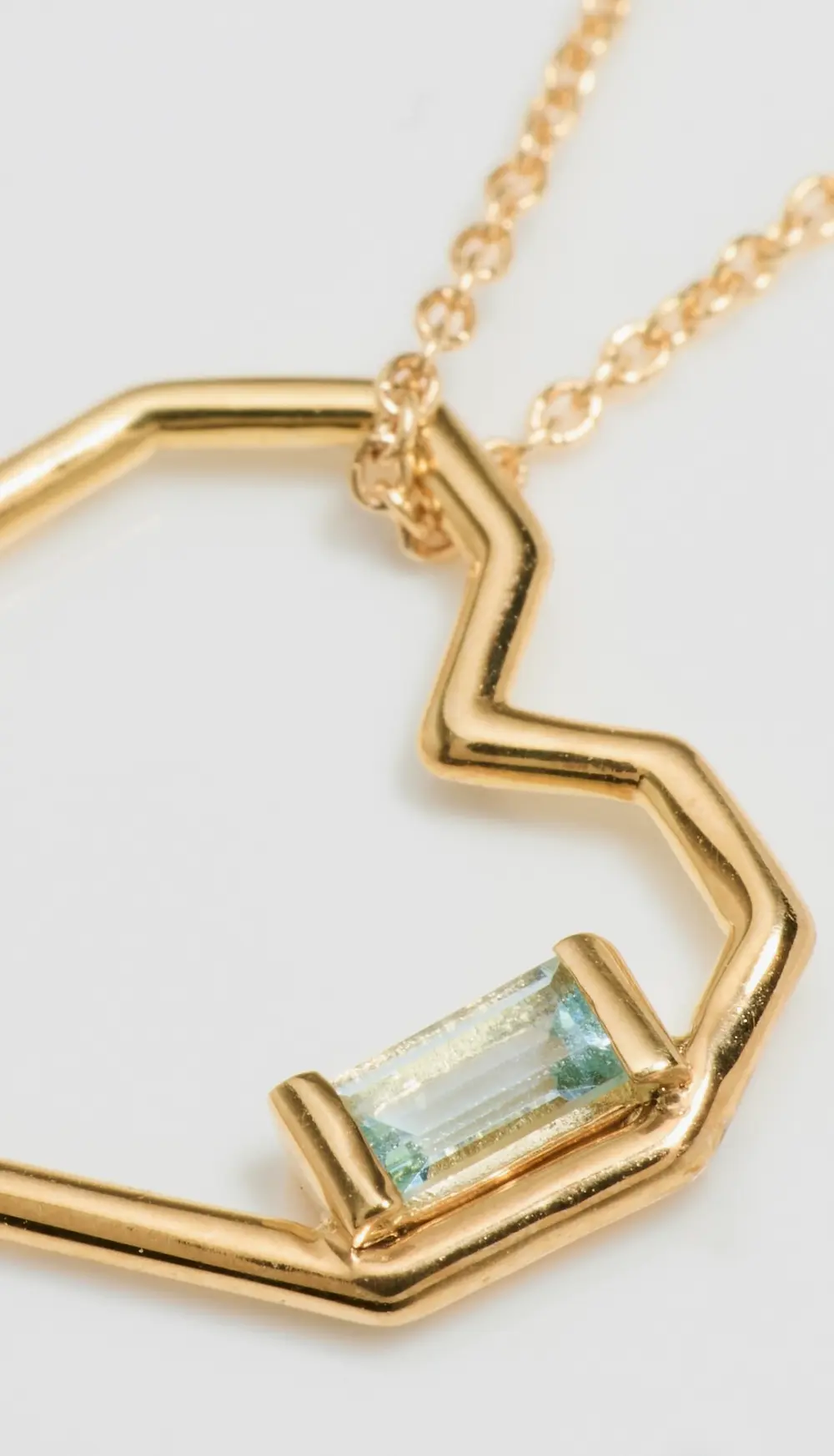 ALIITA Corazon Baguette Necklace