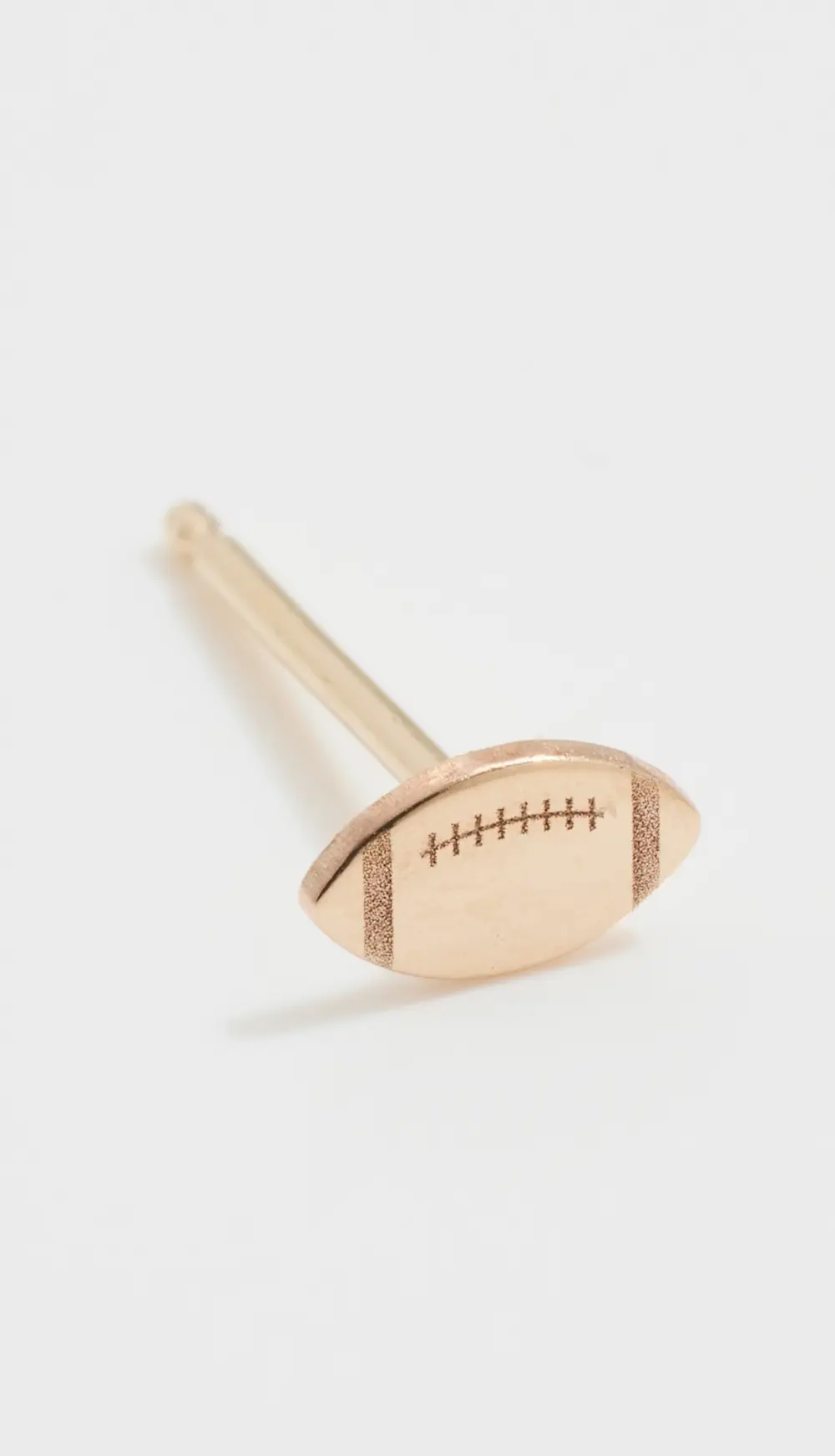Zoe Chicco 14k Single Itty Bitty Football Stud