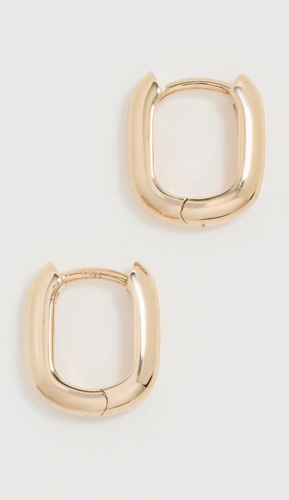 Zoe Chicco 14k Simple Gold Hinged Huggies