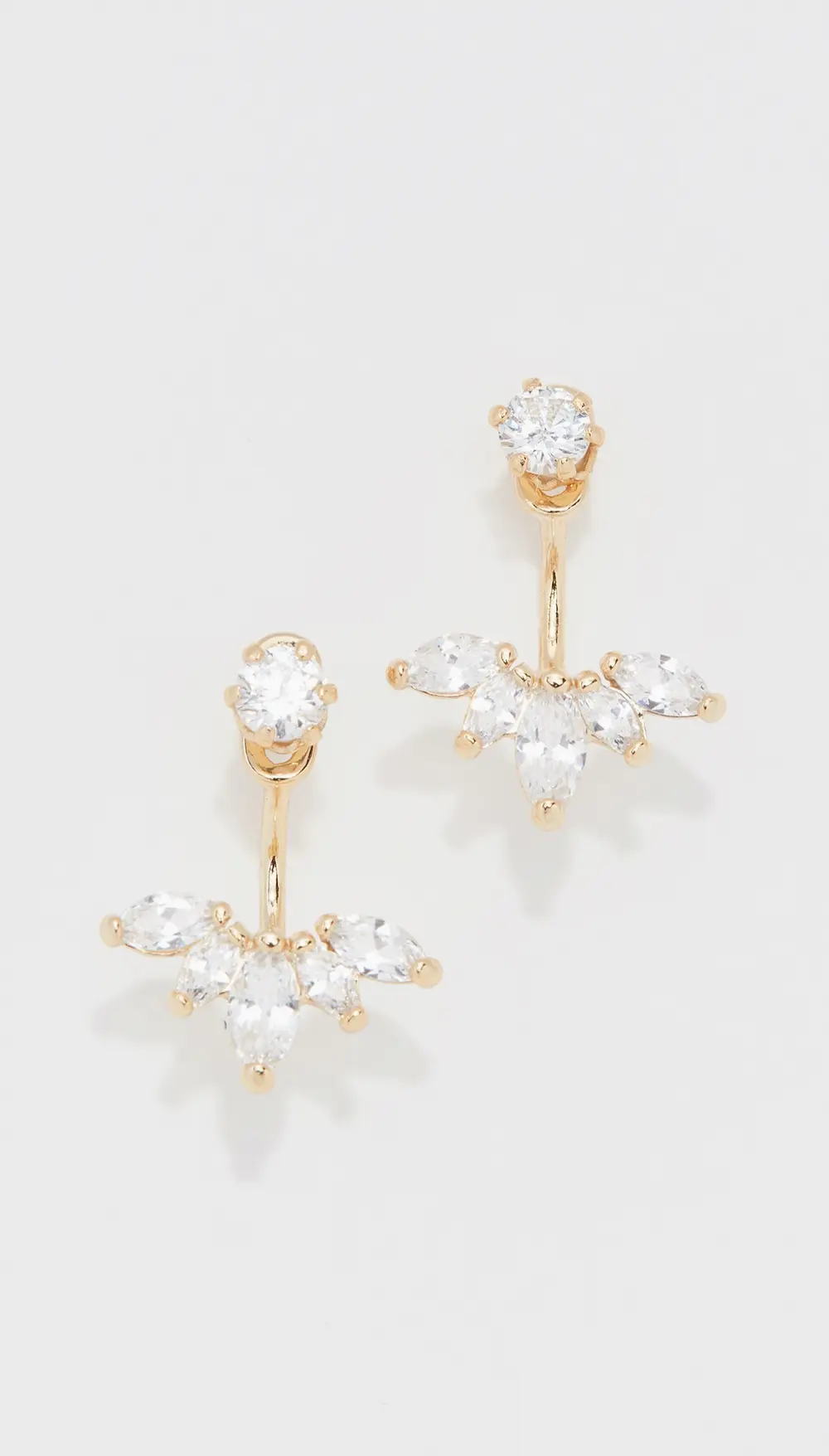 SHASHI Marquis Ear Jacket Earrings