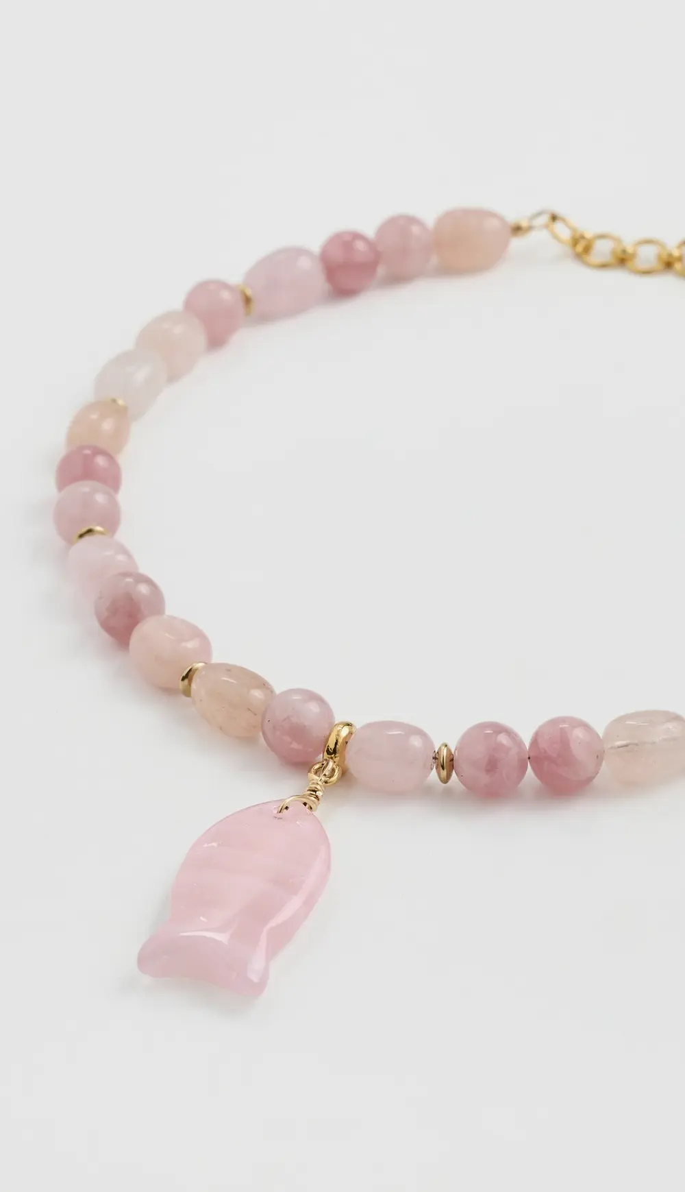 Brinker + Eliza Pink Mist Necklace