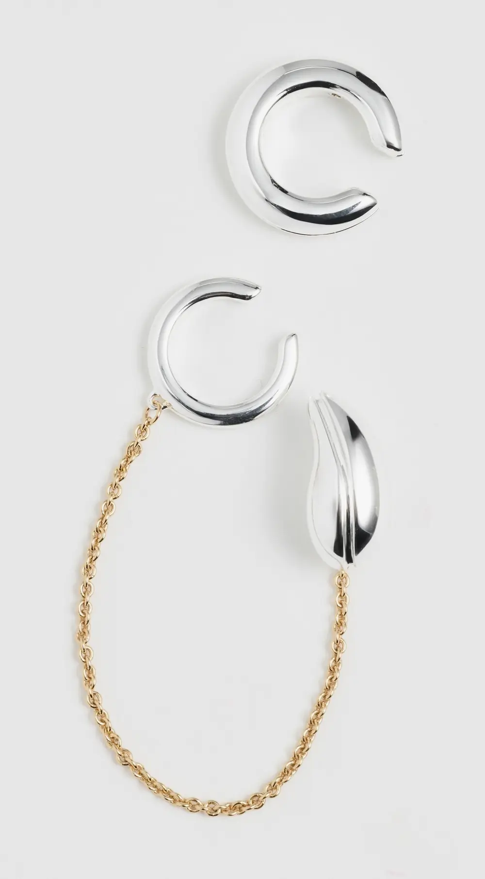 Tory Burch Pierced Chain Ear Cuff