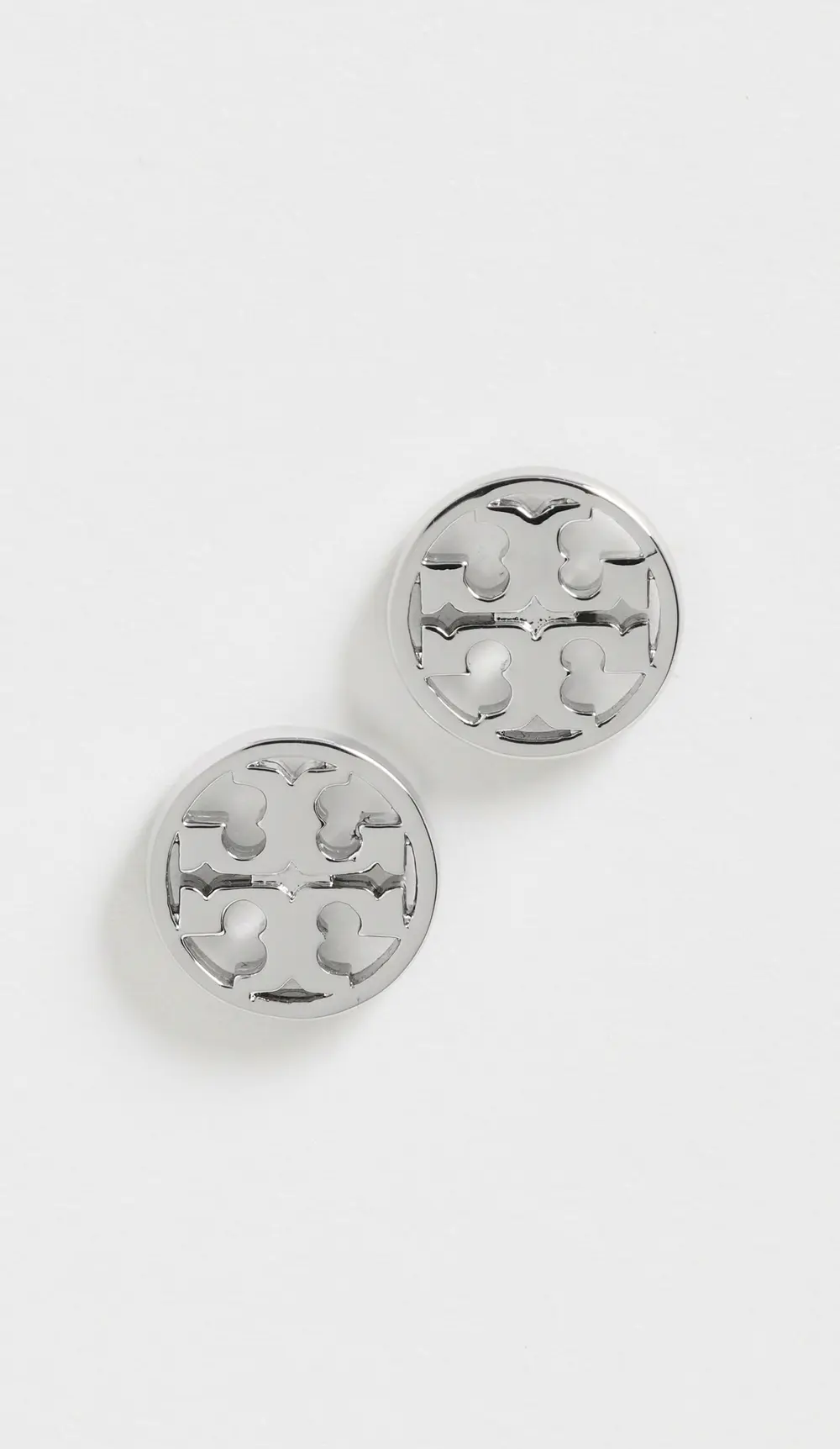 Tory Burch Icon Circle Stud Earrings