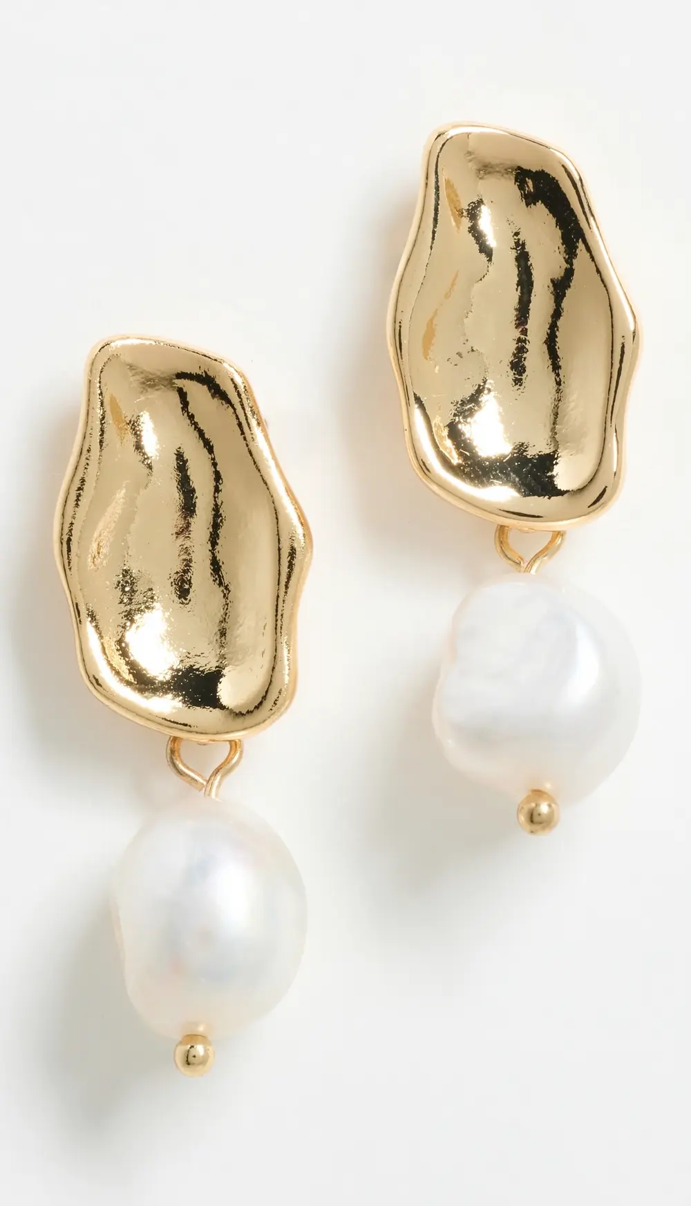 Kenneth Jay Lane Fresh Water Pierced Earrings