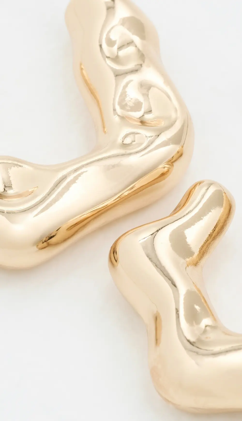 Ettika Bubble Wave Hoop Earrings