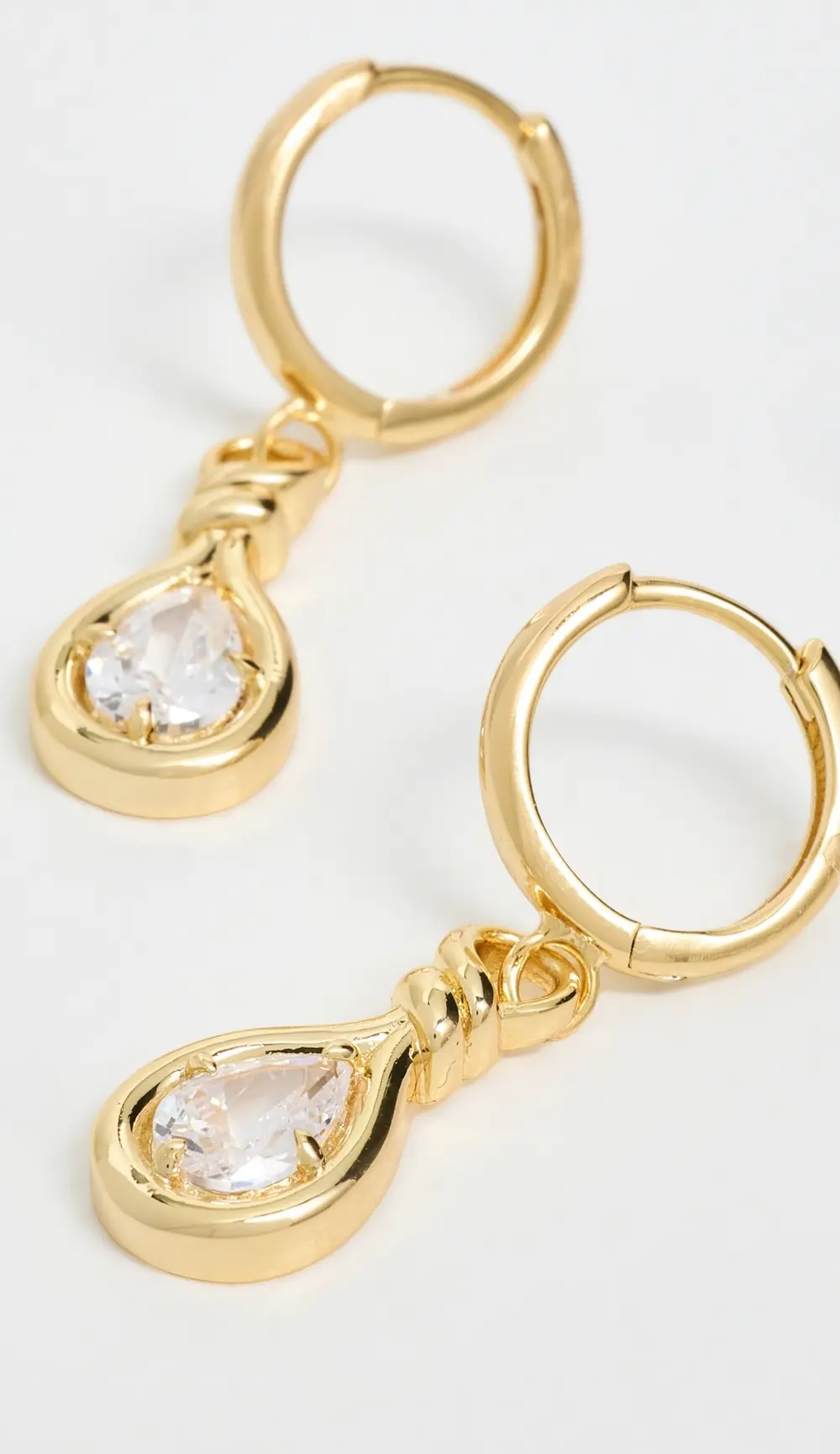 Luv Aj The Georgia Stone Knot Hoops