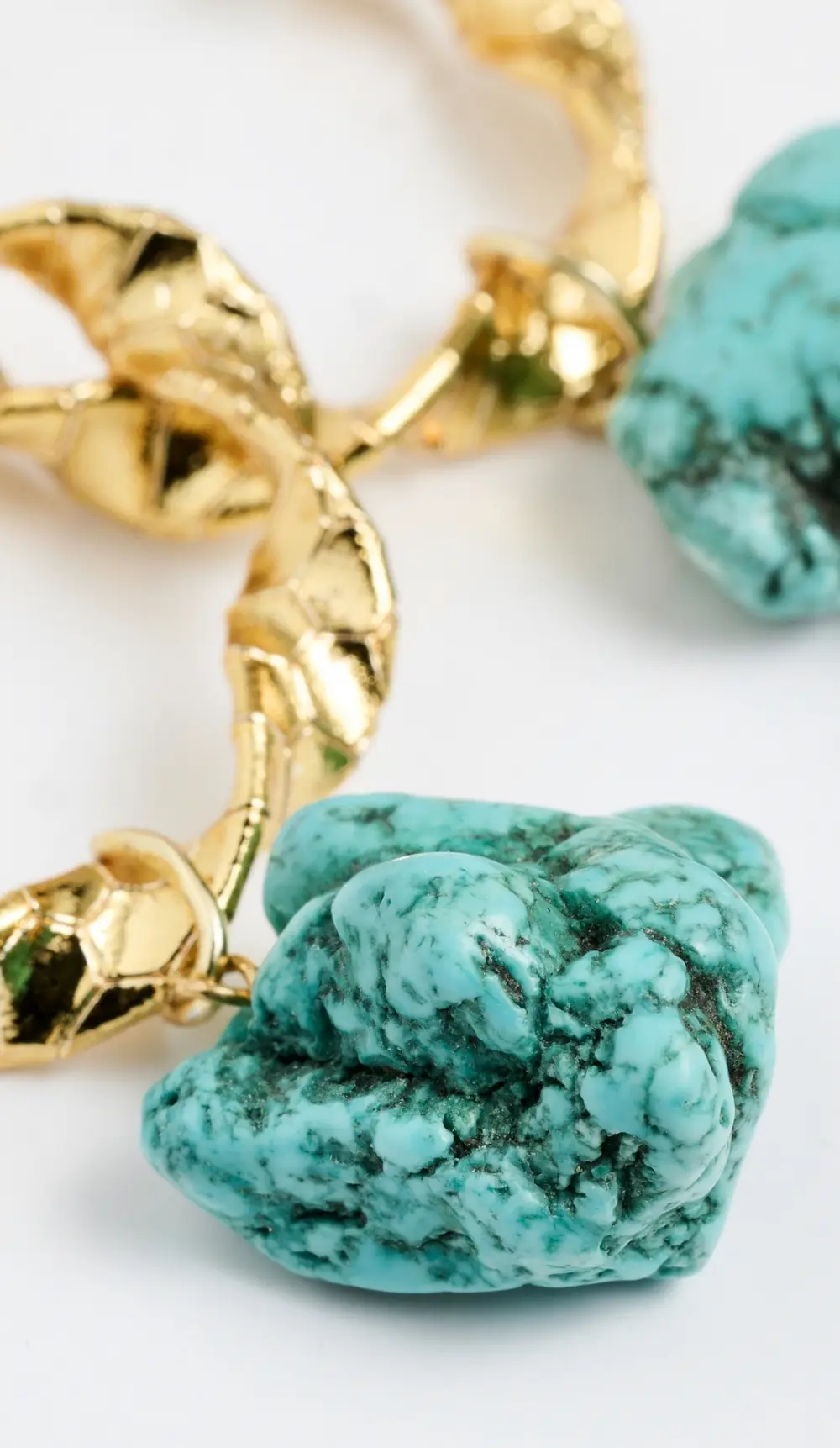 Maison Irem Rocky Hoop Earrings