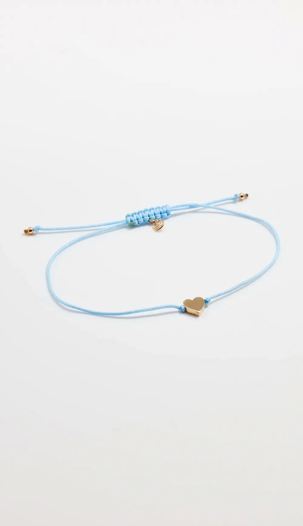 Sydney Evan Tiny Pure Heart Cord Bracelet