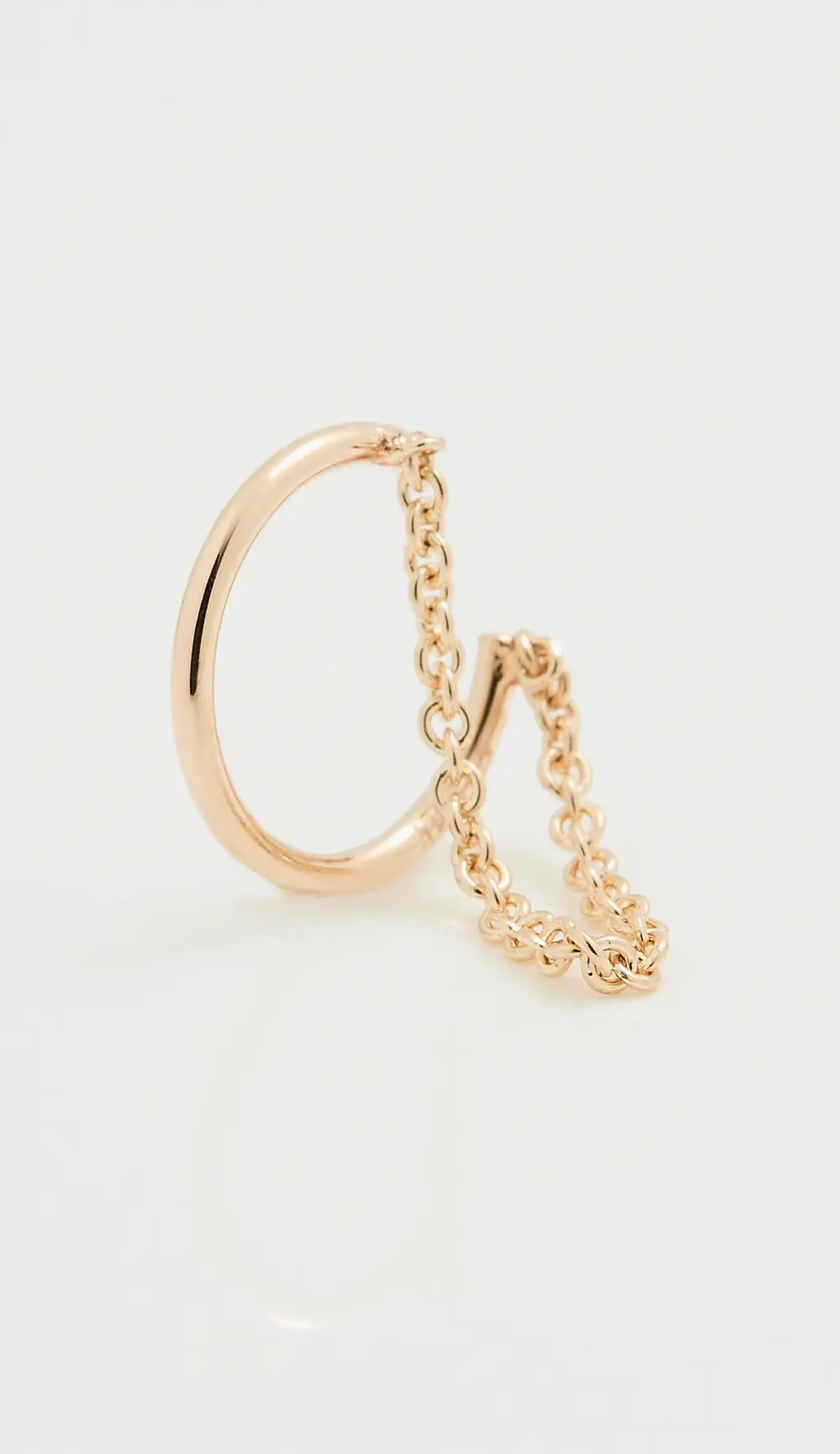 Zoe Chicco 14k Gold Draped Chain Ear Cuff
