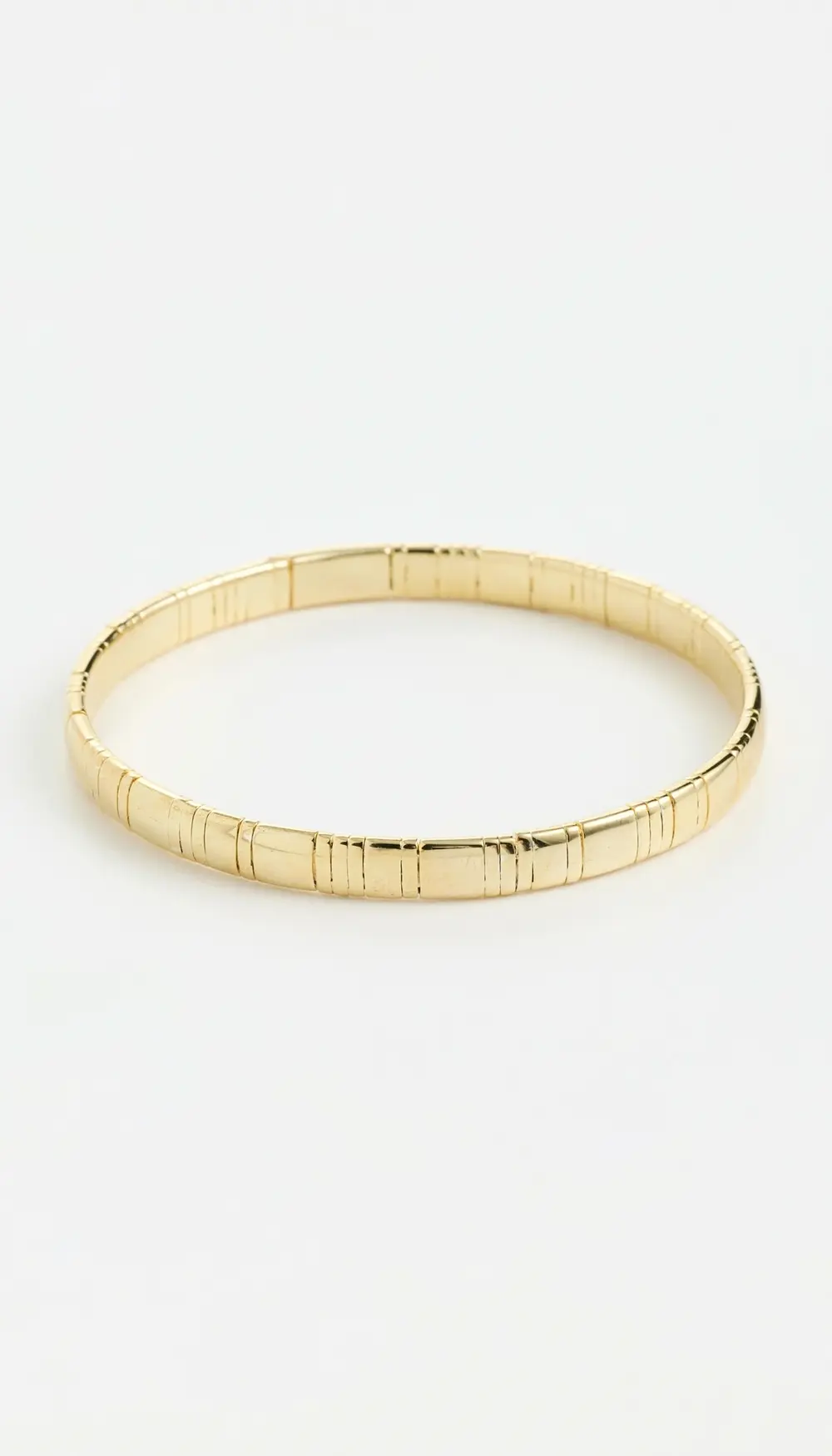 SHASHI Striated Bangle Bracelet