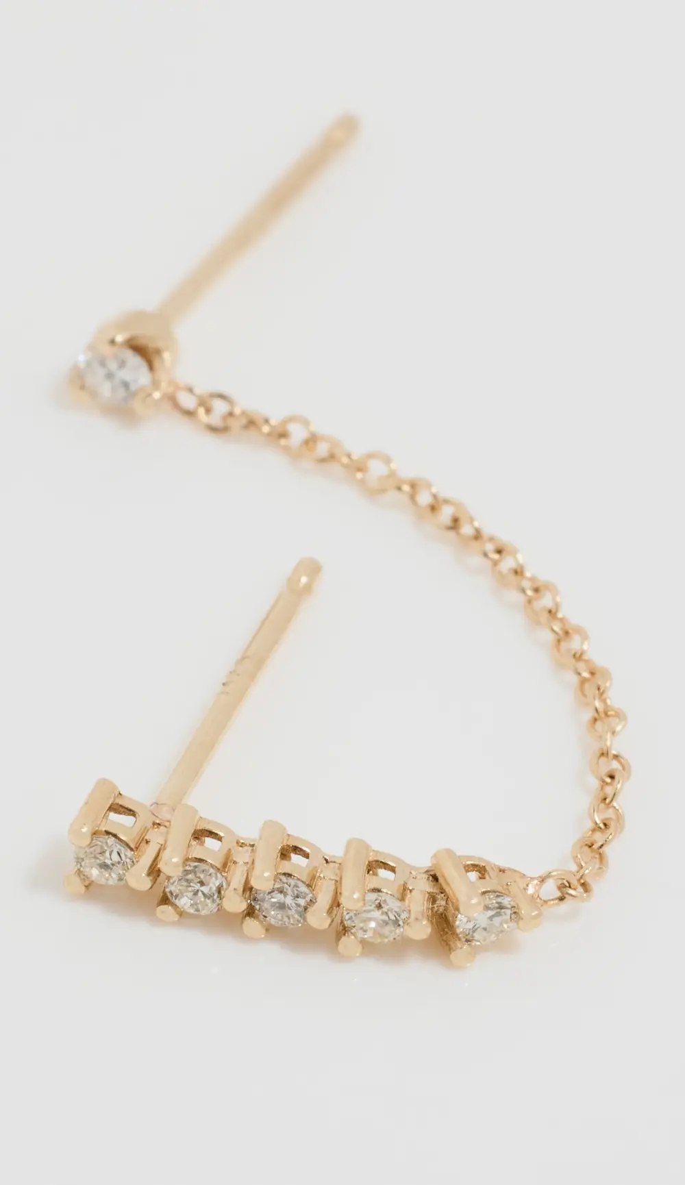 Zoe Chicco 14k Tennis Collection Double Sided Earring