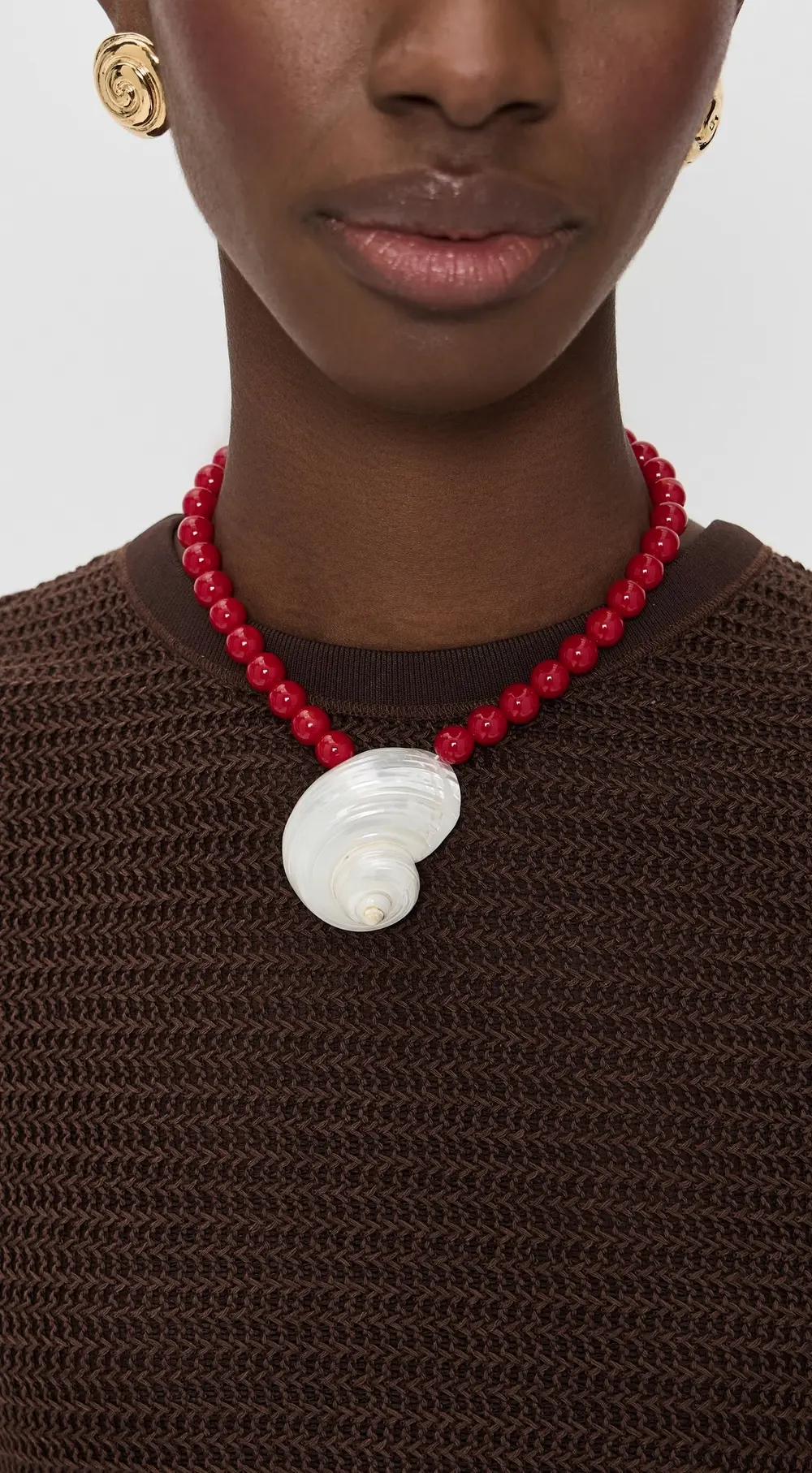 MAYAMAR Cherry Shell Necklace