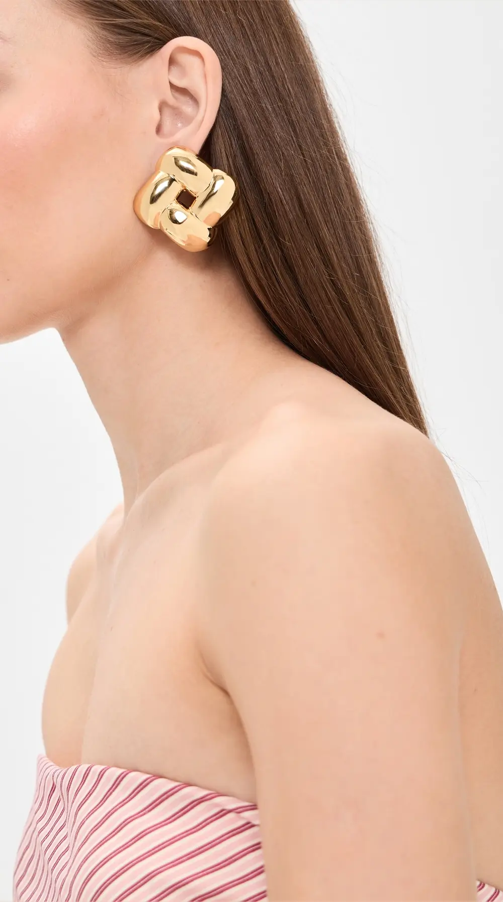 JENNY BIRD Mega Woven Square Earrings