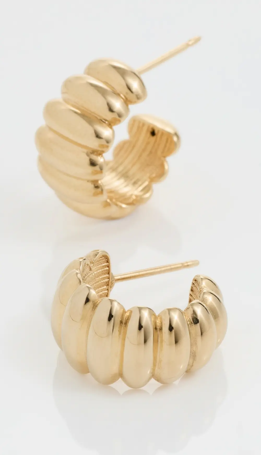 Ariel Gordon Jewelry Lady Finger Helium Hoops