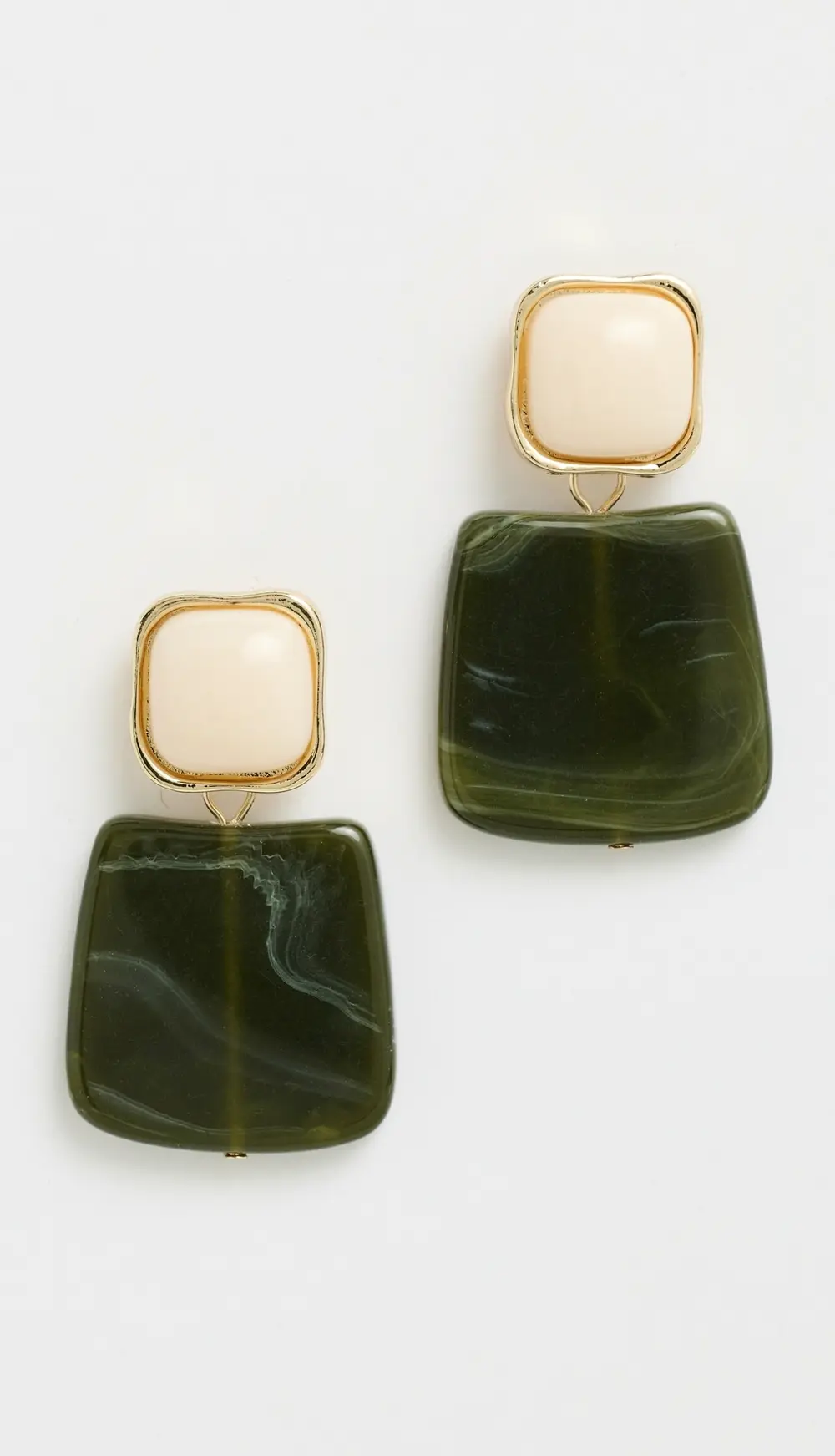 By Adina Eden Fancy Drop Stud Earrings