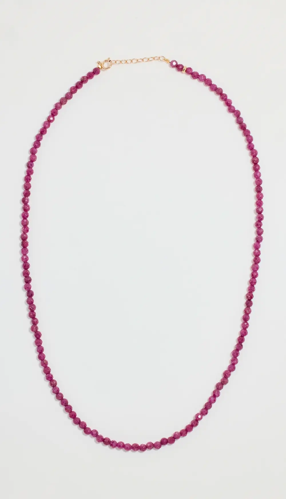 JIA JIA July Ruby Beaded Necklace