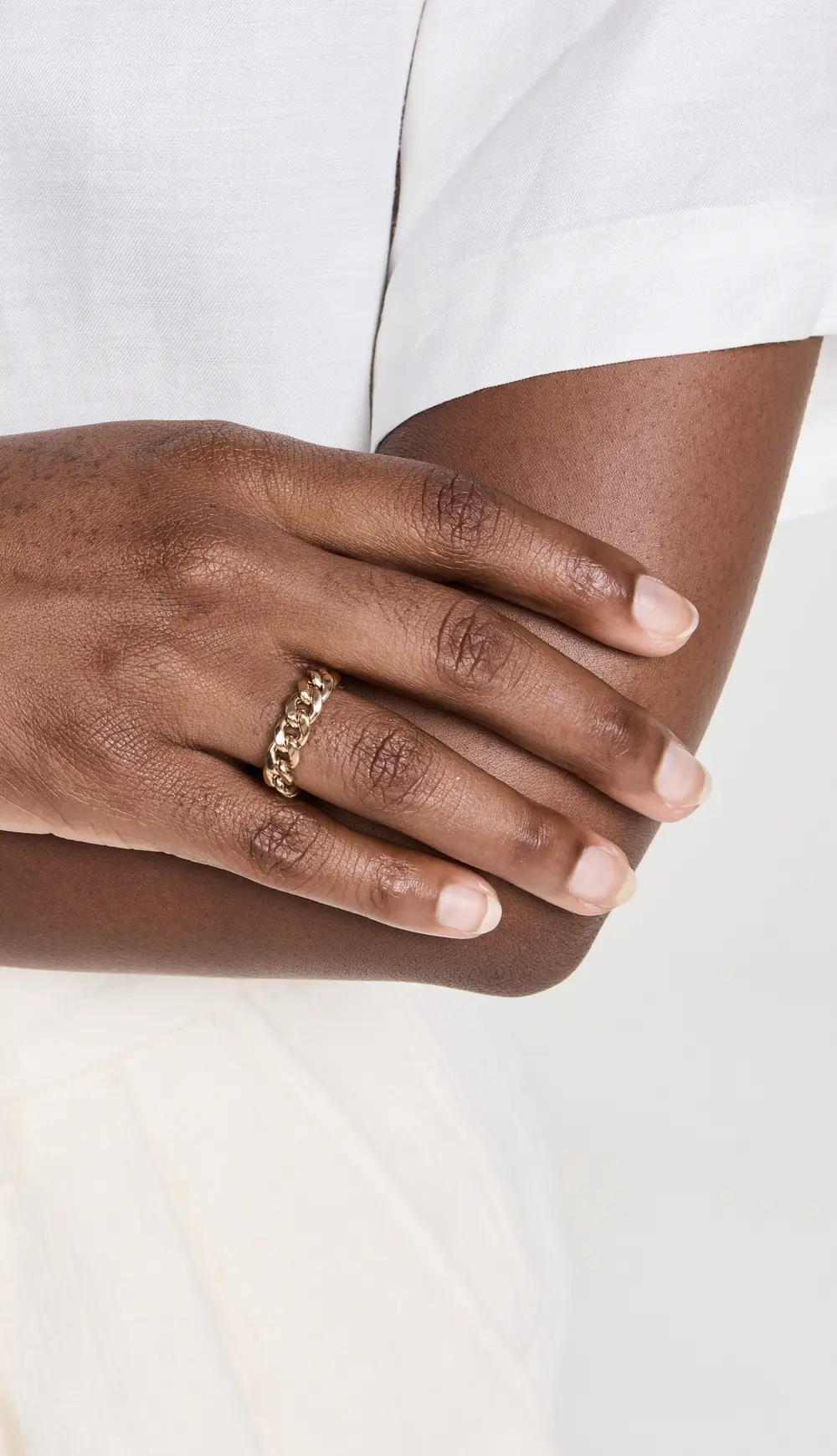 Zoe Chicco 14k Heavy Metal Chain Ring