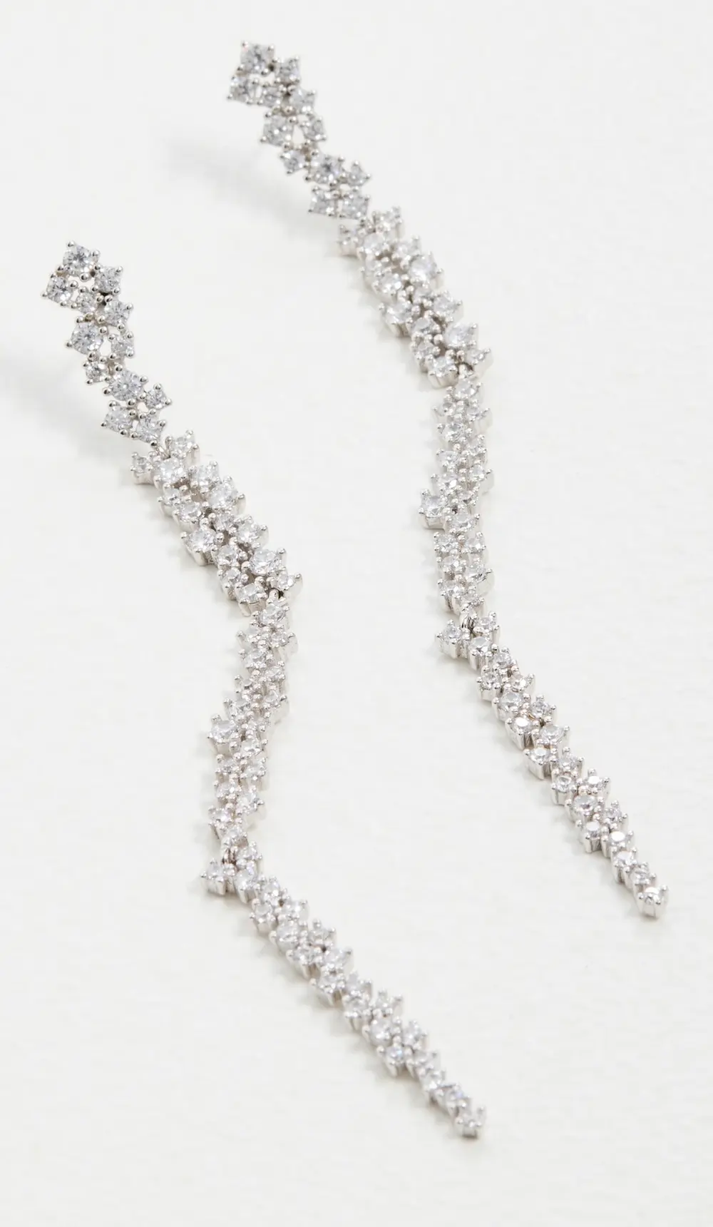 SHASHI Kalista Pave Earrings