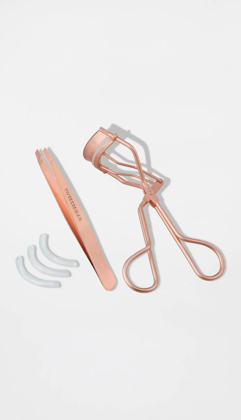 Tweezerman Rose Gold Brow and Lash Set