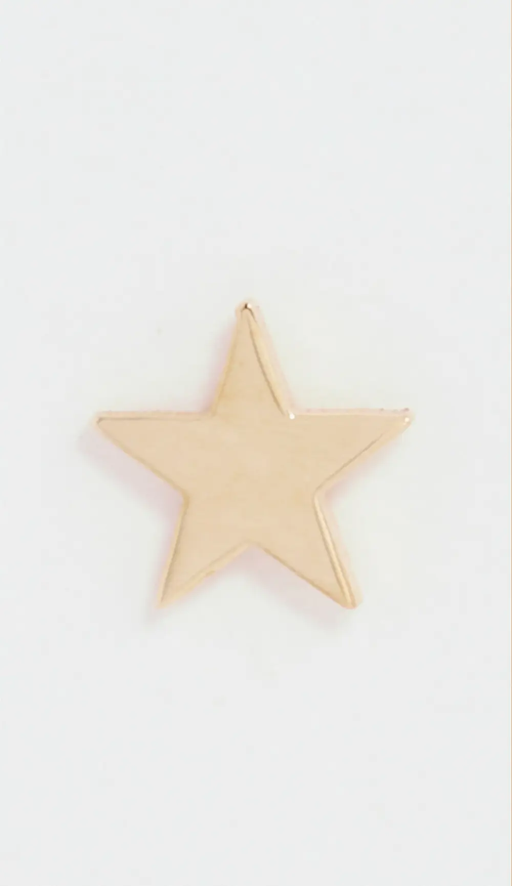 Zoe Chicco 14k Single Itty Bity Star Stud Earring