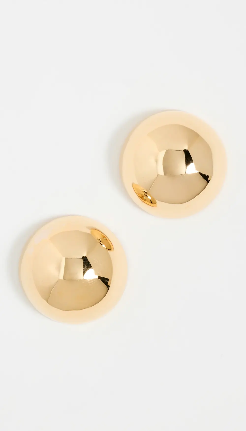 Annika Inez Small Hemisphere Earrings