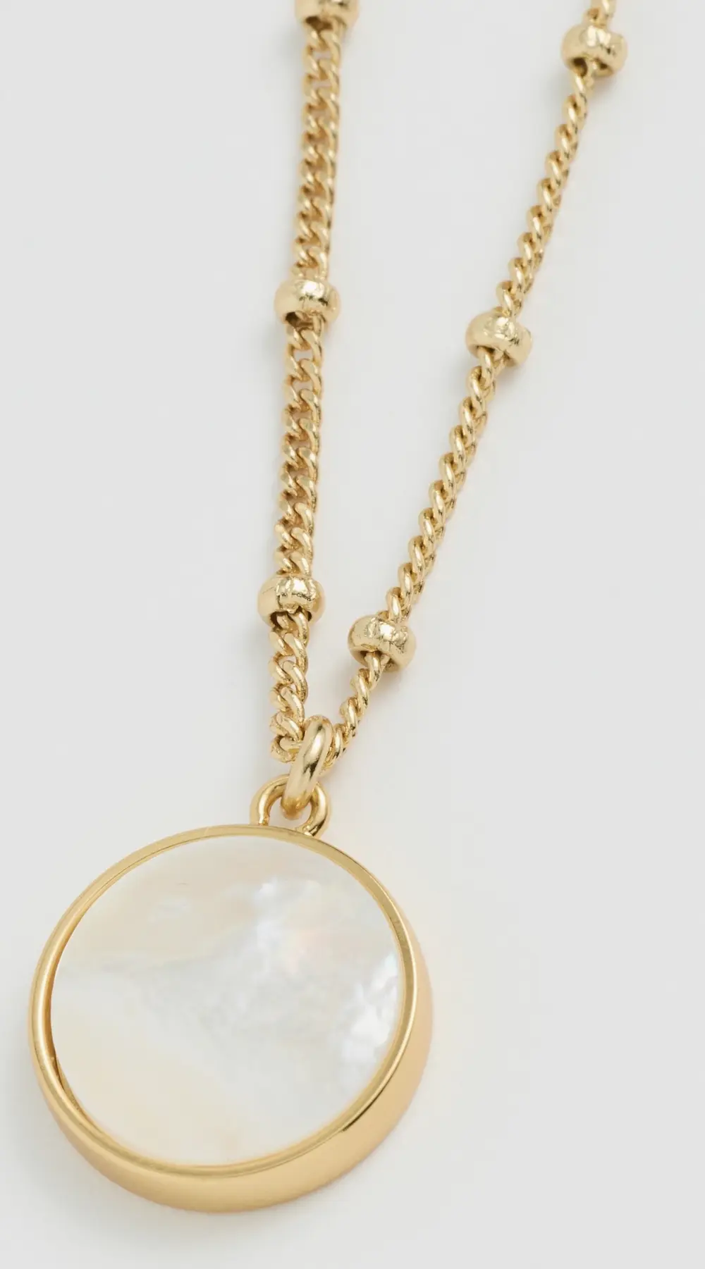 Madewell Three-Pack Mother of Pearl Necklace Set