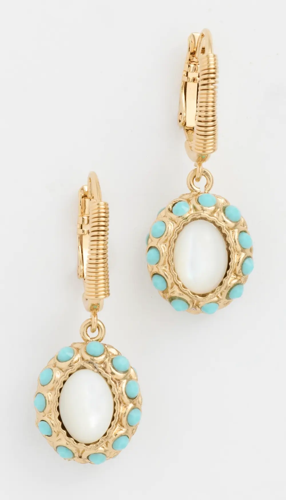 GAS Bijoux Tao Splash Gold-Plated Earrings