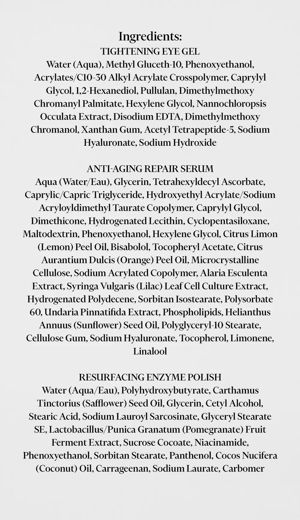 Dr. Loretta The Bounce and Glow Kit