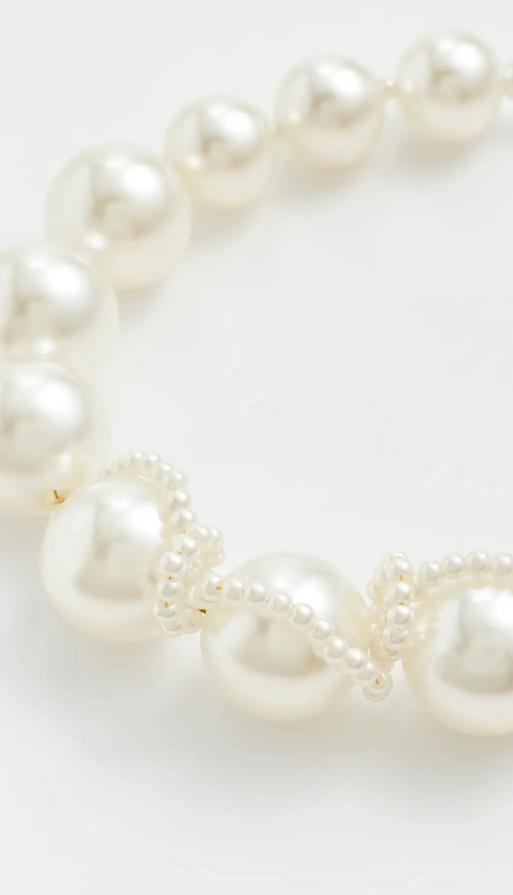 Completedworks Large Faux Pearl Necklace