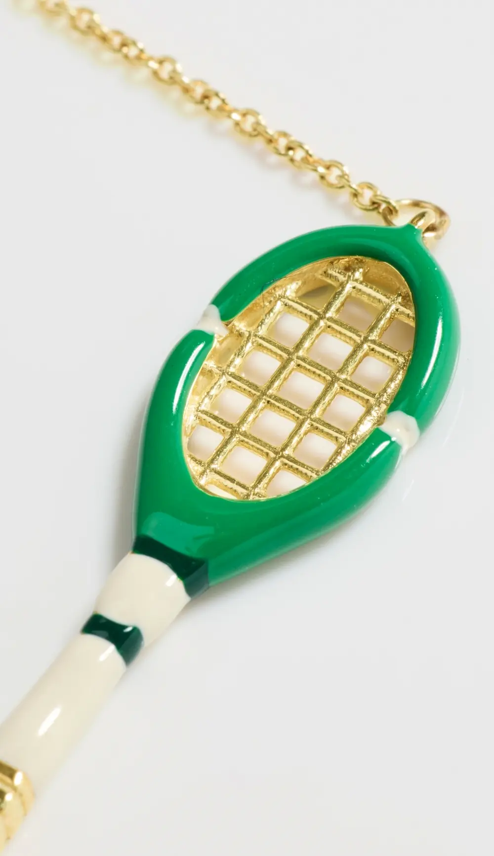 ALIITA Tennis Pelota Enamel Necklace