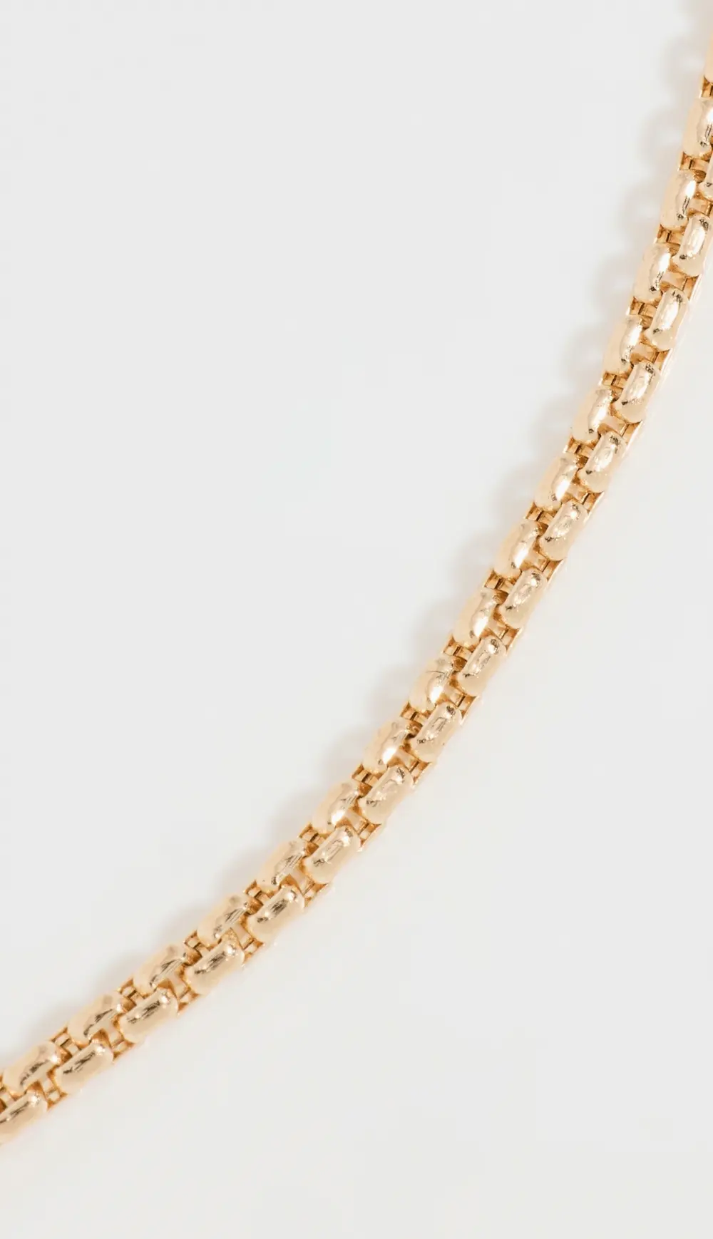 Zoe Chicco 14k Gold Small Box Chain Bracelet