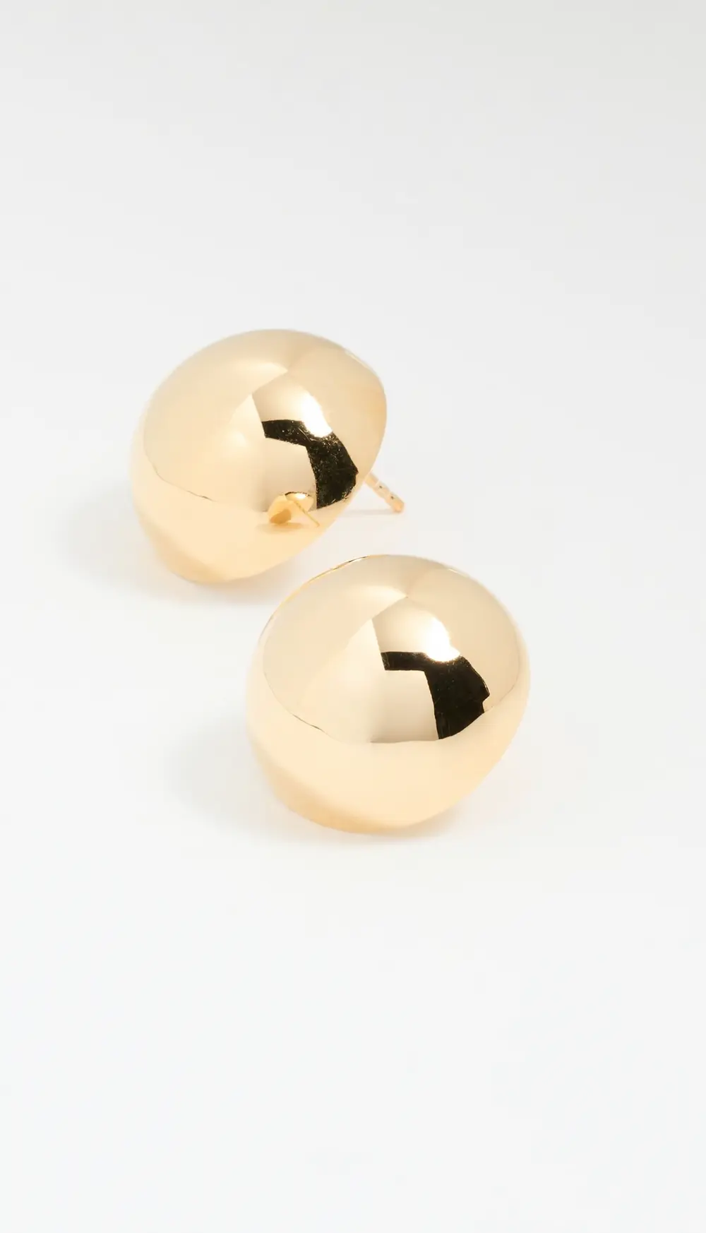 Annika Inez Small Hemisphere Earrings