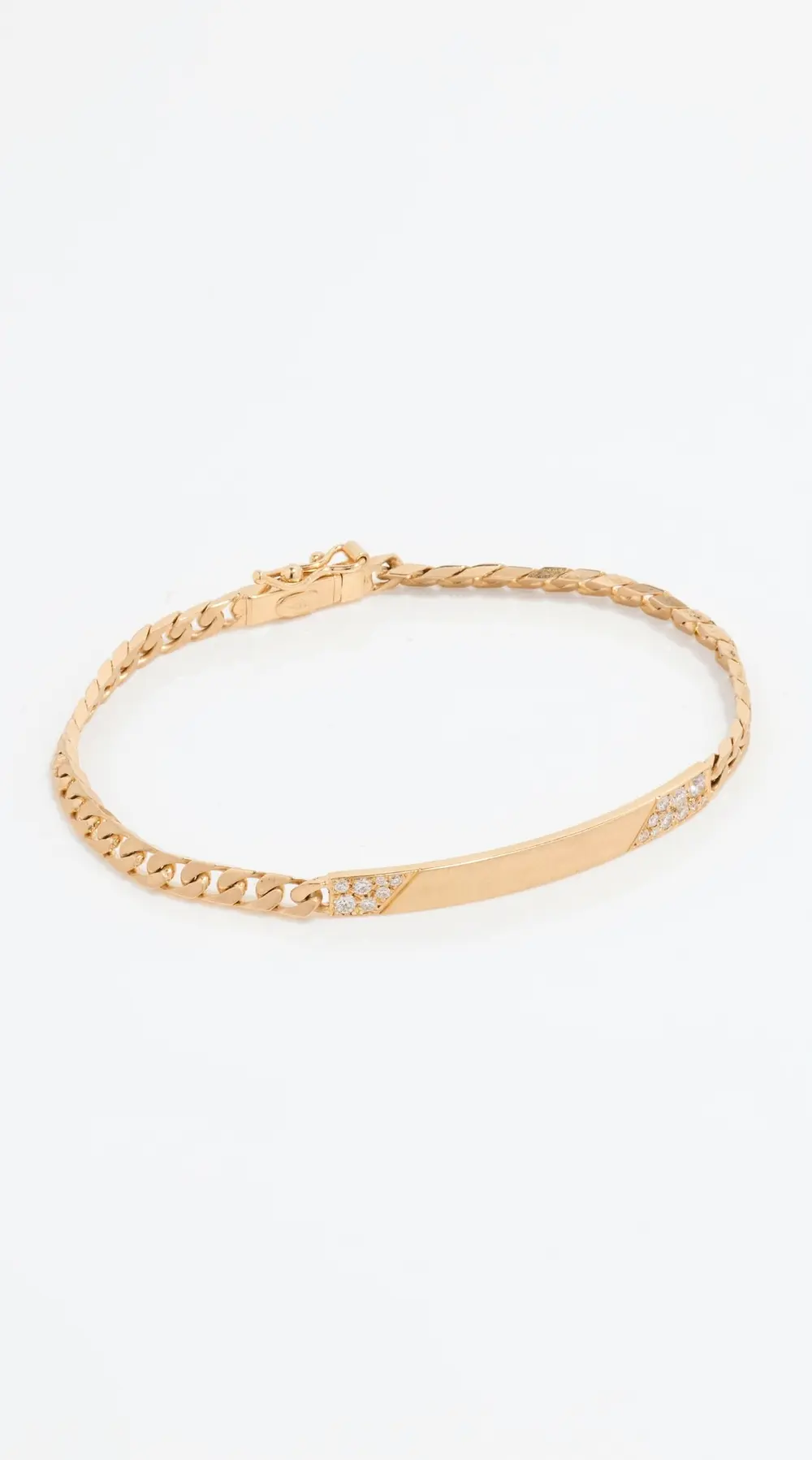 Jade Trau 18k Rowe ID Bracelet