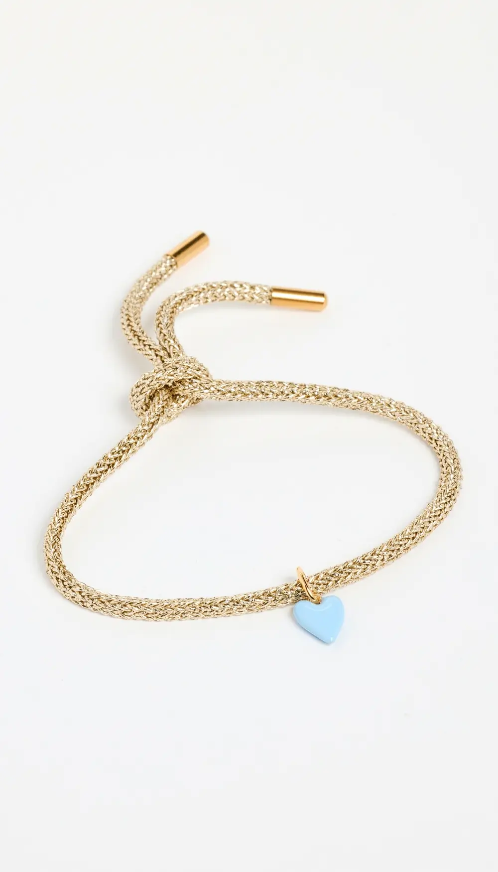 HART Metallic Bracelet with Blue Heart Charm