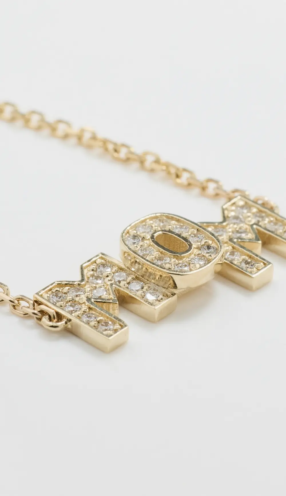 Isa Grutman 14k Mom Necklace