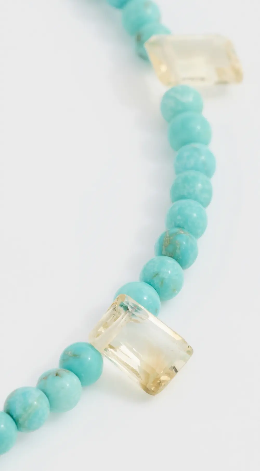 JIA JIA 14k Turquoise Citrine Jewel Drop Necklace