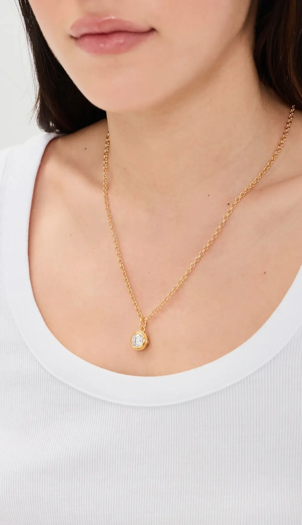 HART Bezel Mini Belcher Chain Necklace