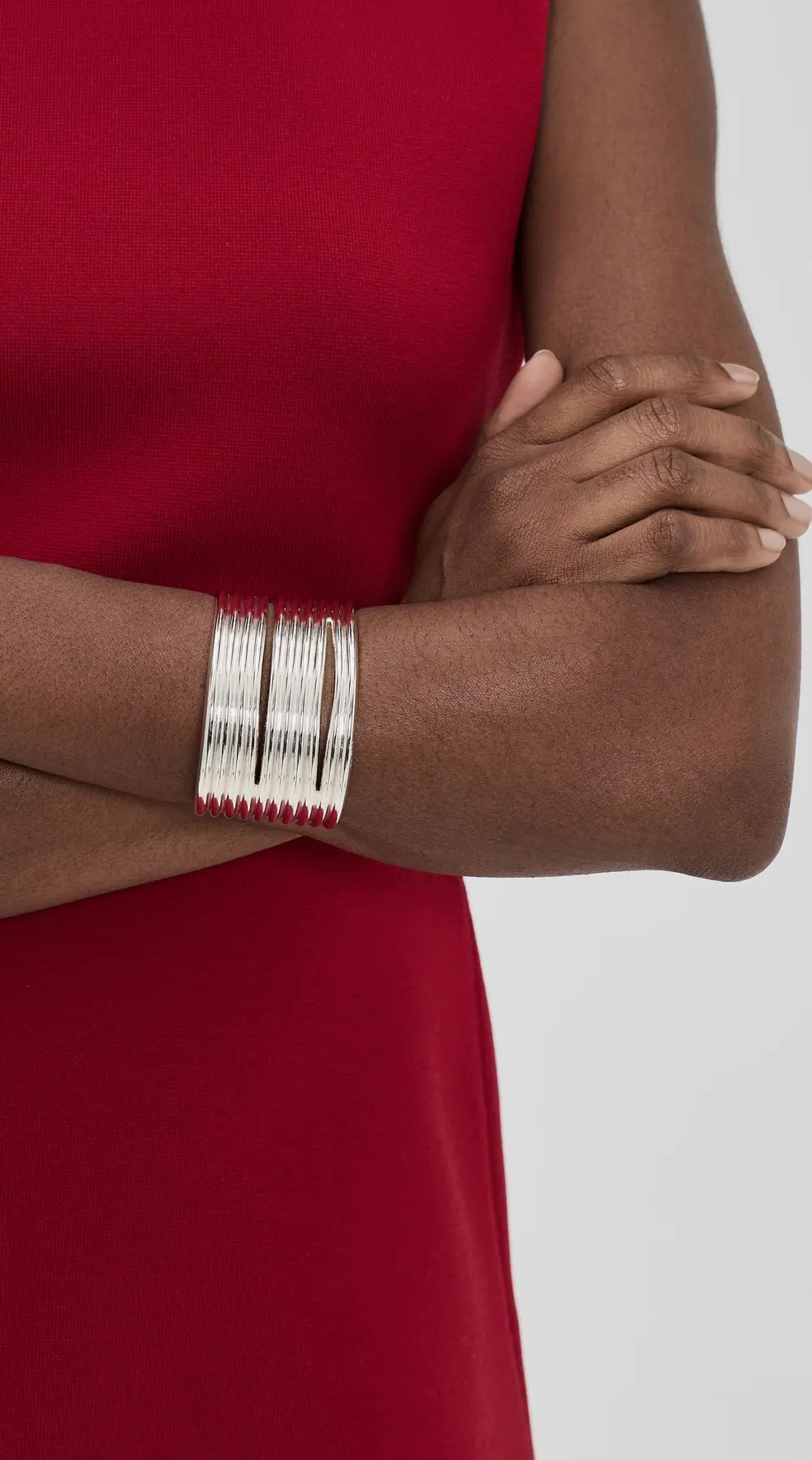 Madewell Ribbed Statement Cuff Bracelet