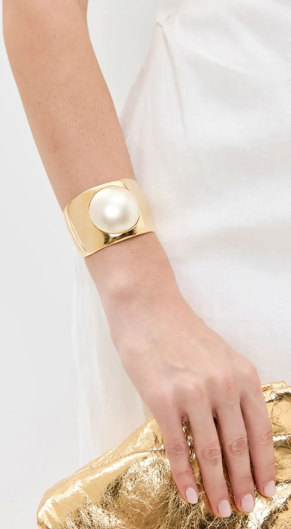 Kenneth Jay Lane Gold Cuff