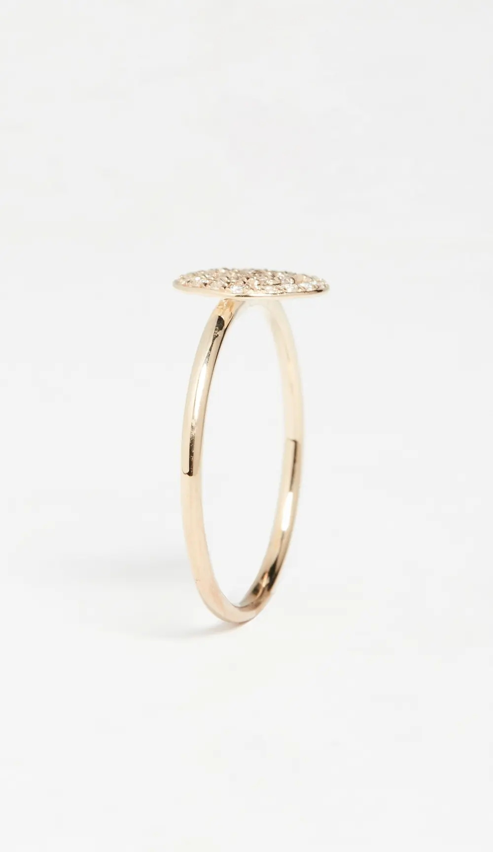 Sydney Evan Pave Happy Face Ring