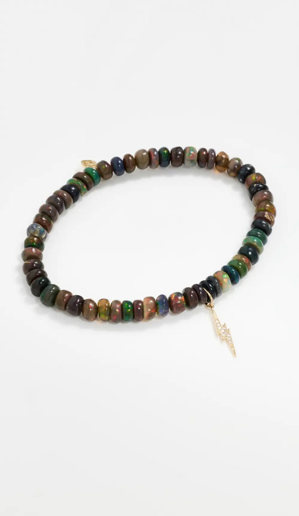 Sydney Evan 14k Small Lightning Bolt Charm Bracelet