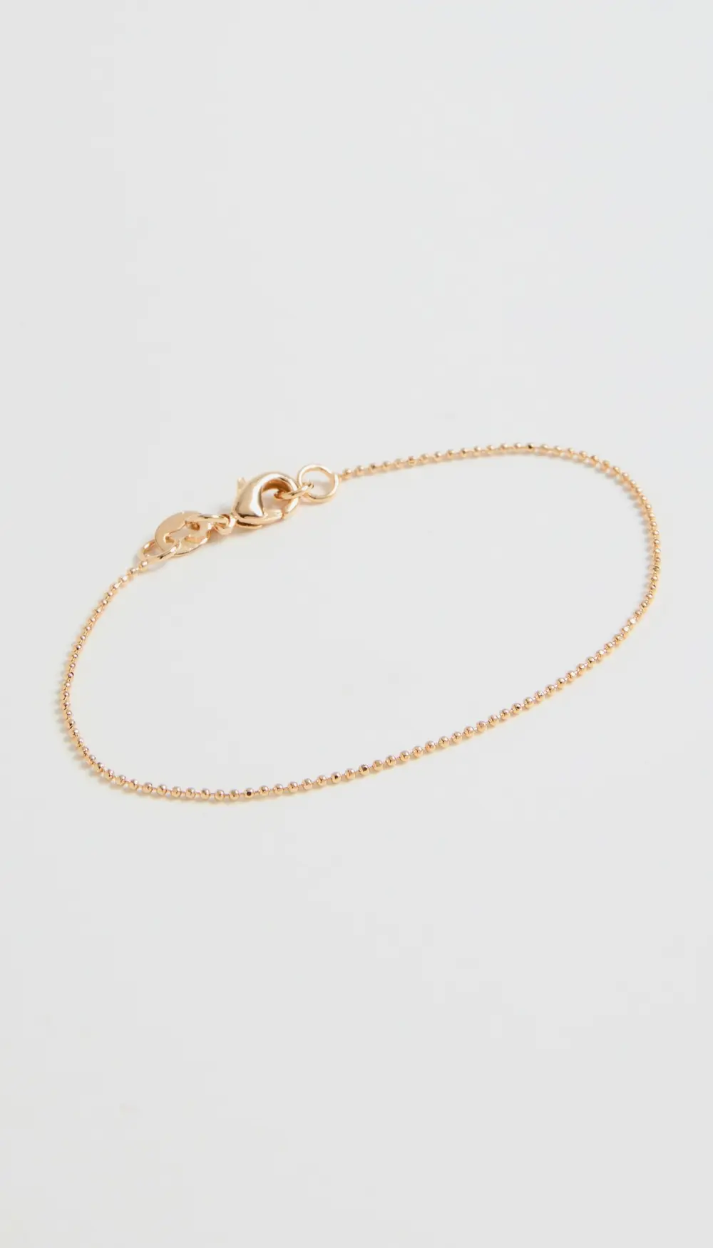 Alexa Leigh 1MM Diamond Cut Ball Chain Bracelet